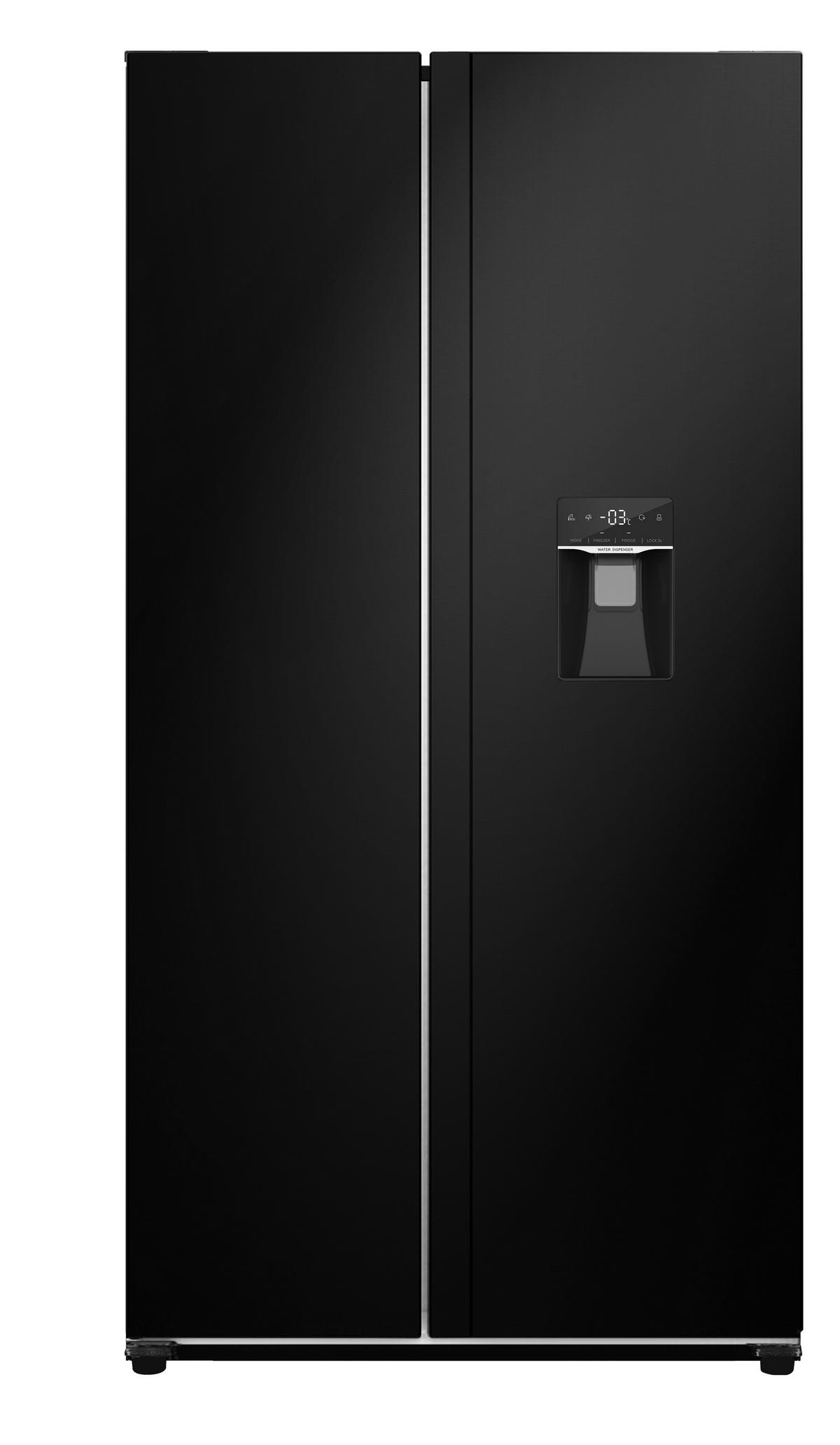 Side-By-Side Nabo Sbs 1600 - Schwarz, Basics (91/177/59cm) - Nabo