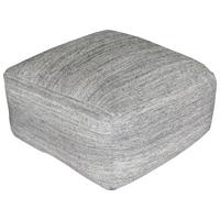 Pouf Phoenix, Anthrazit B: 45 cm - Grau, Design, Textil (45/46/45cm) - Kayoom