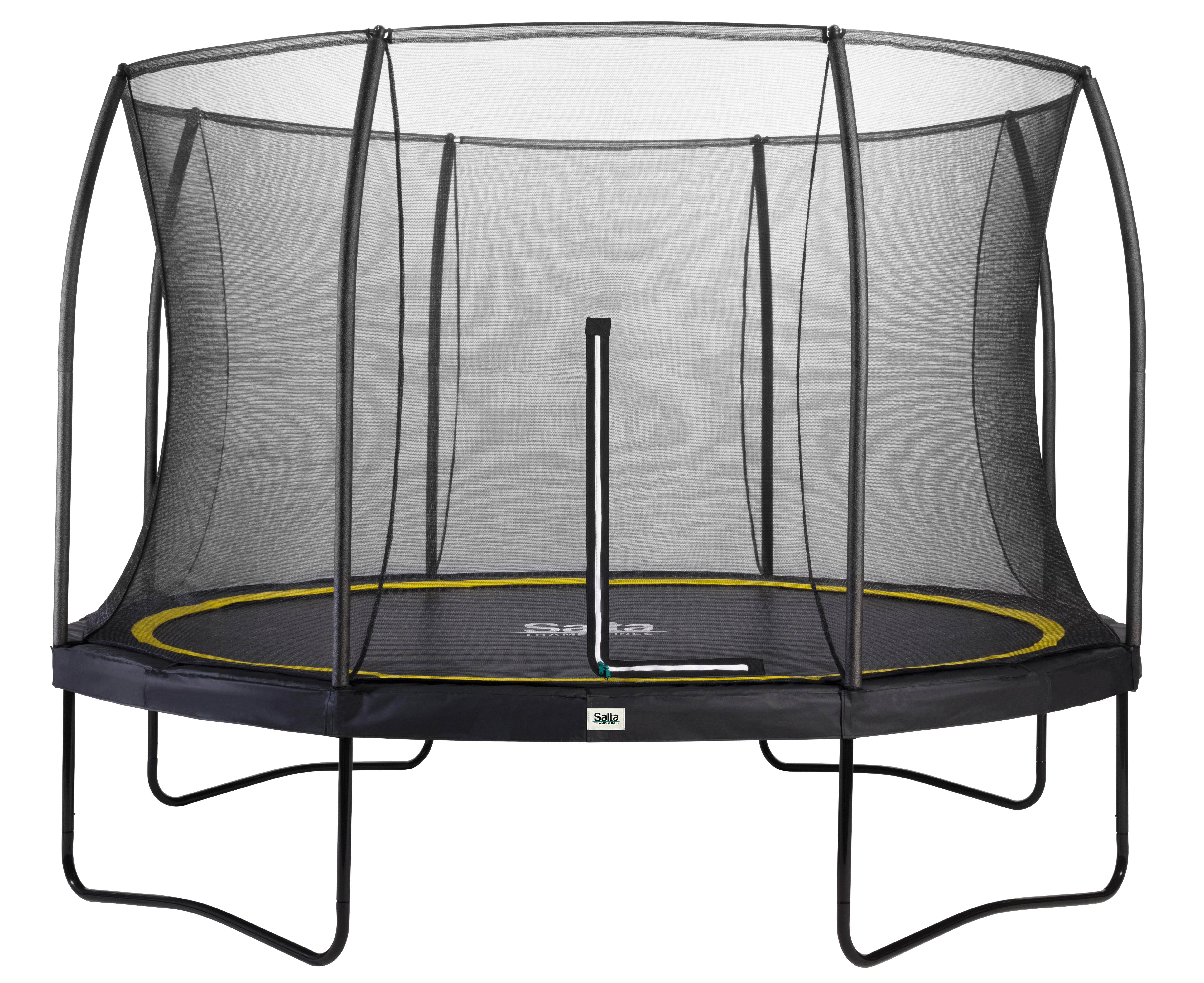 Trampolin 5076a - Schwarz, KONVENTIONELL, Kunststoff/Metall (366cm) - Salta