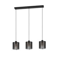 ZÁVESNÉ SVIETIDLO SEGOVIA - čierna, Design, kov/drevo (88/18/110cm) - Eglo