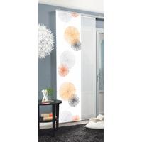 Flächenvorhang Rawlins B: 60 cm, Orange/Grau - Orange, Basics, Textil (60/245cm)