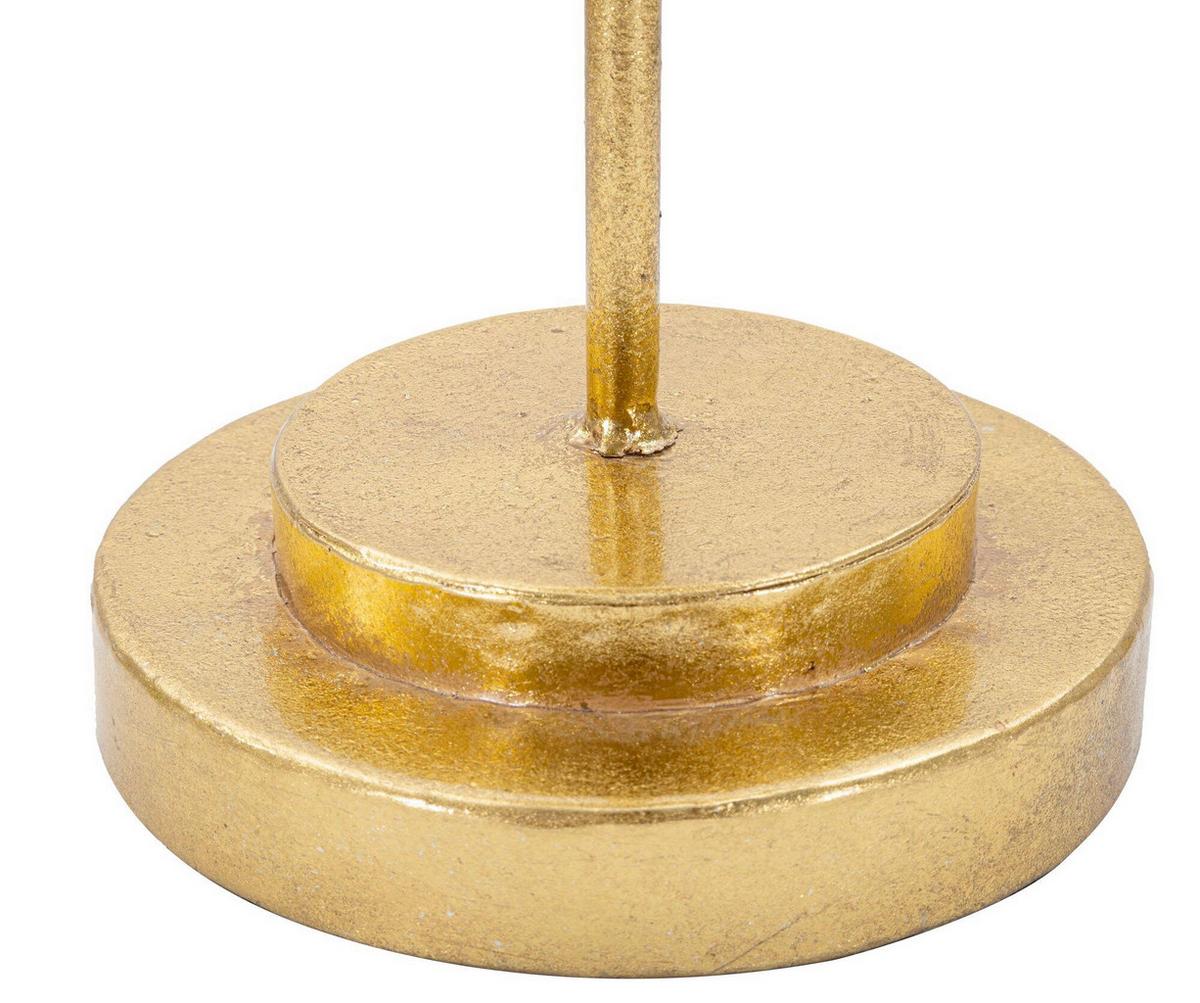 Skulptur Schmetterlinge Goldfarben, B: 19,5 cm - Goldfarben, Basics, Metall (19.5/40.5/19.5cm)