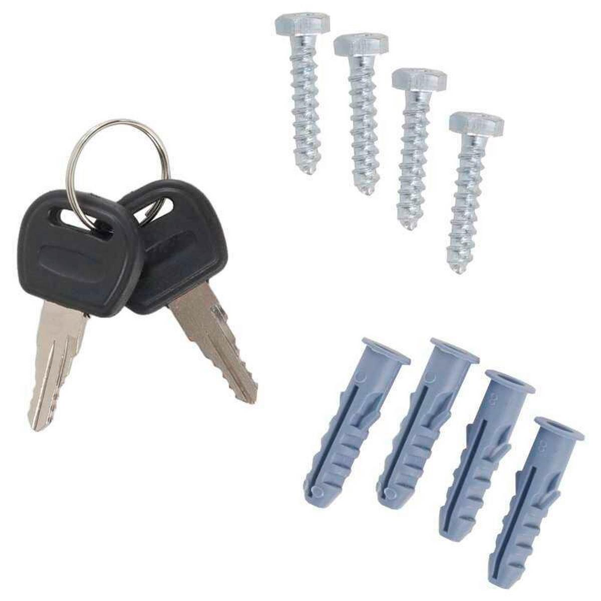 Tresor Jupiter5el - Anthrazit, KONVENTIONELL, Metall (45/67/36cm) - ROTTNER