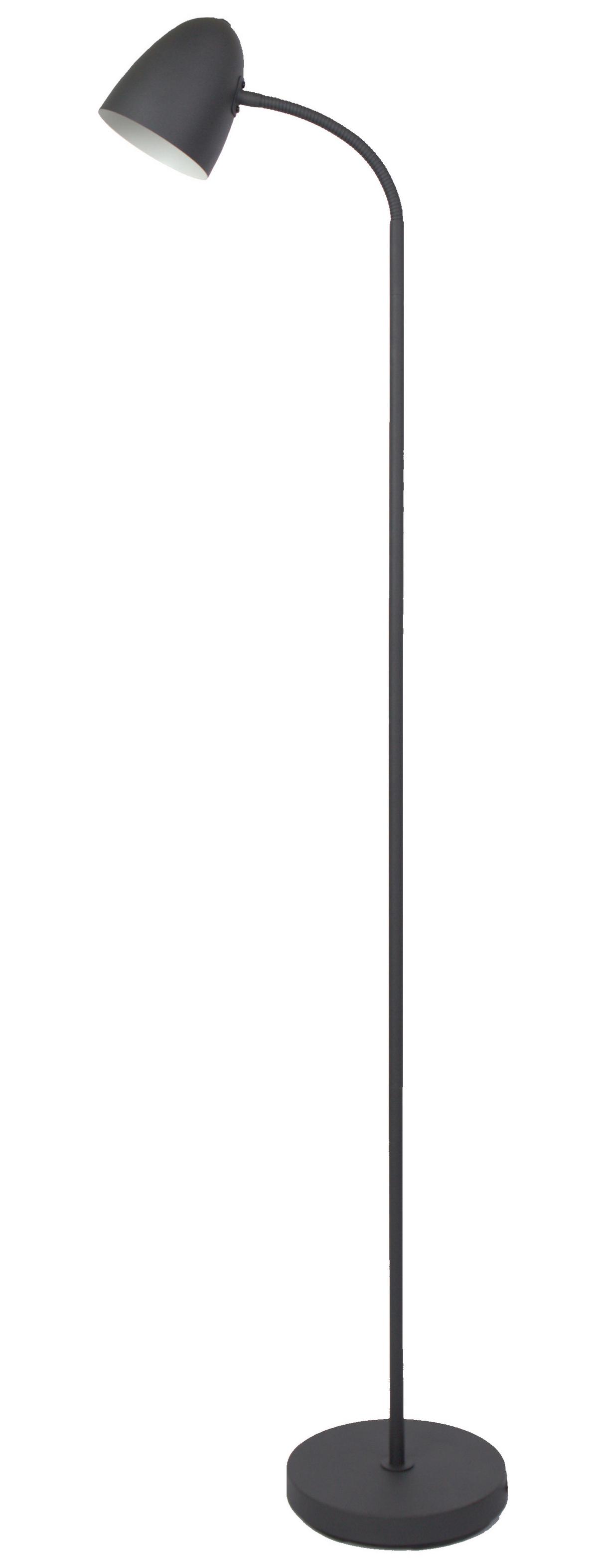 Stehleuchte 40870108 Jason - Schwarz, Design, Metall (20/37/140cm) - Globo