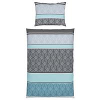 Renforce Bettwäsche 140x200 Cm Sierra Baumwolle Türkis - Türkis, MODERN, Textil (140/200cm) - Luca Bessoni