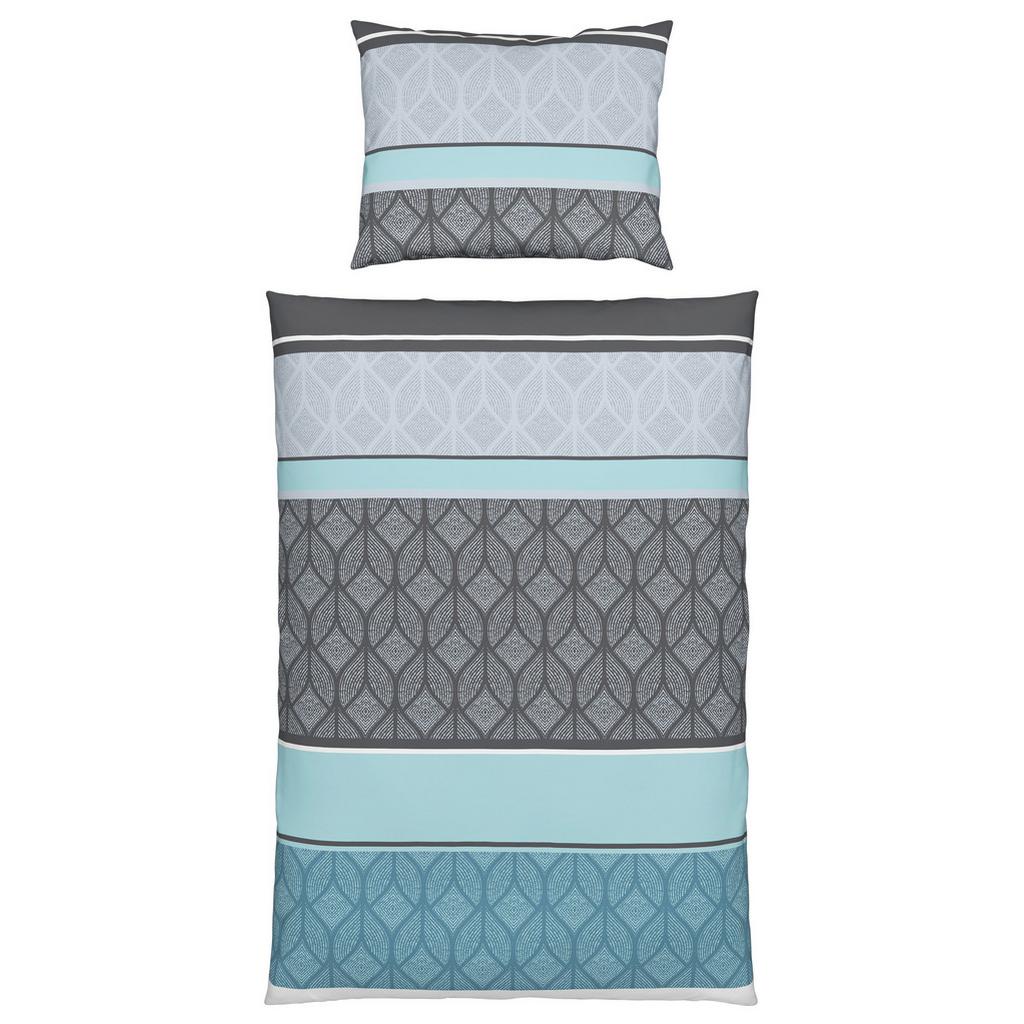Renforce Bettwäsche 140x200 Cm Sierra Baumwolle Türkis