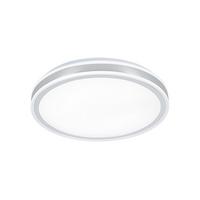 STROPNÉ LED SVIETIDLO FARBI - biela/chrómová, Modern, kov/plast (38/38/6cm) - Mömax