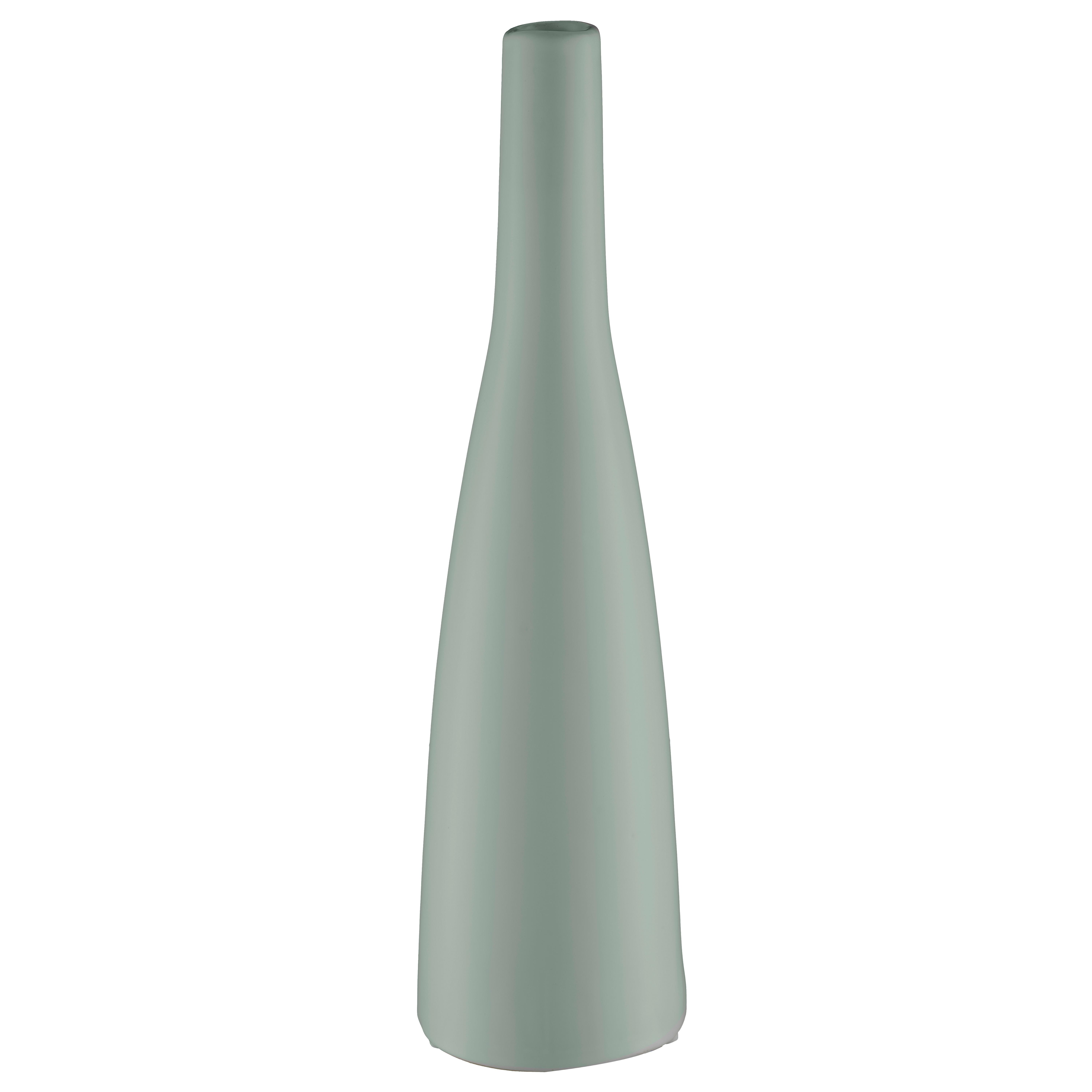 Dekoračná váza PLANICO II - zelená, Modern, keramika (33cm) - Mömax