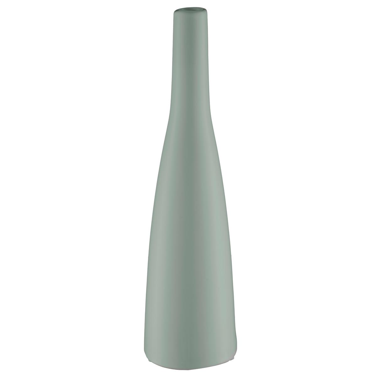Dekorační váza PLANICO II - zelená, Moderní, keramika (33cm) - Mömax