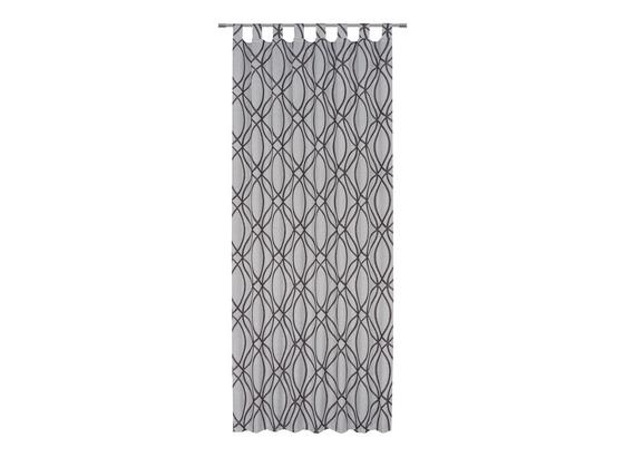 Kombivorhang Miranda - Schwarz, ROMANTIK / LANDHAUS, Textil (140/255cm) - James Wood Kombivorhang Miranda - Schwarz, ROMANTIK / LANDHAUS, Textil (140/255cm) - James Wood