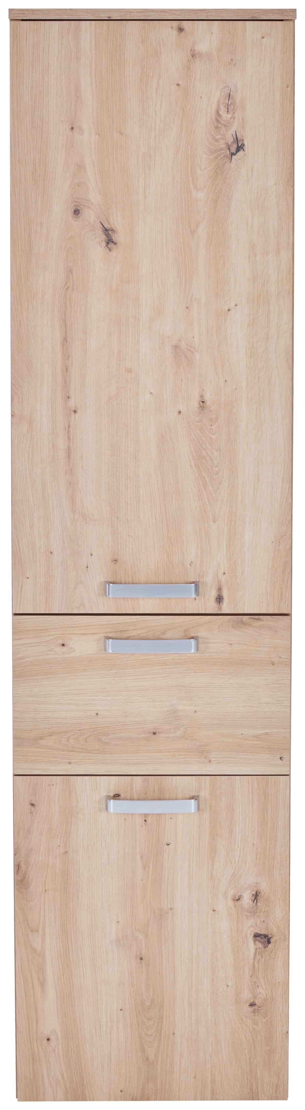 Hochschrank Fresh 240-C-04014 Hs - Weiß/Eiche Artisan, KONVENTIONELL, Holzwerkstoff (40/168,5/38,5cm) - Ondega