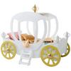 Kinder-/Juniorbett Prinzessin Kutsche Weiß - Weiß, LIFESTYLE, Holz/Holzwerkstoff (90/180cm) - Livetastic