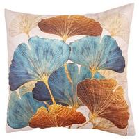 Díszpárna Nizza - bézs/arany, Modern, textil (45/45cm) - Luca Bessoni