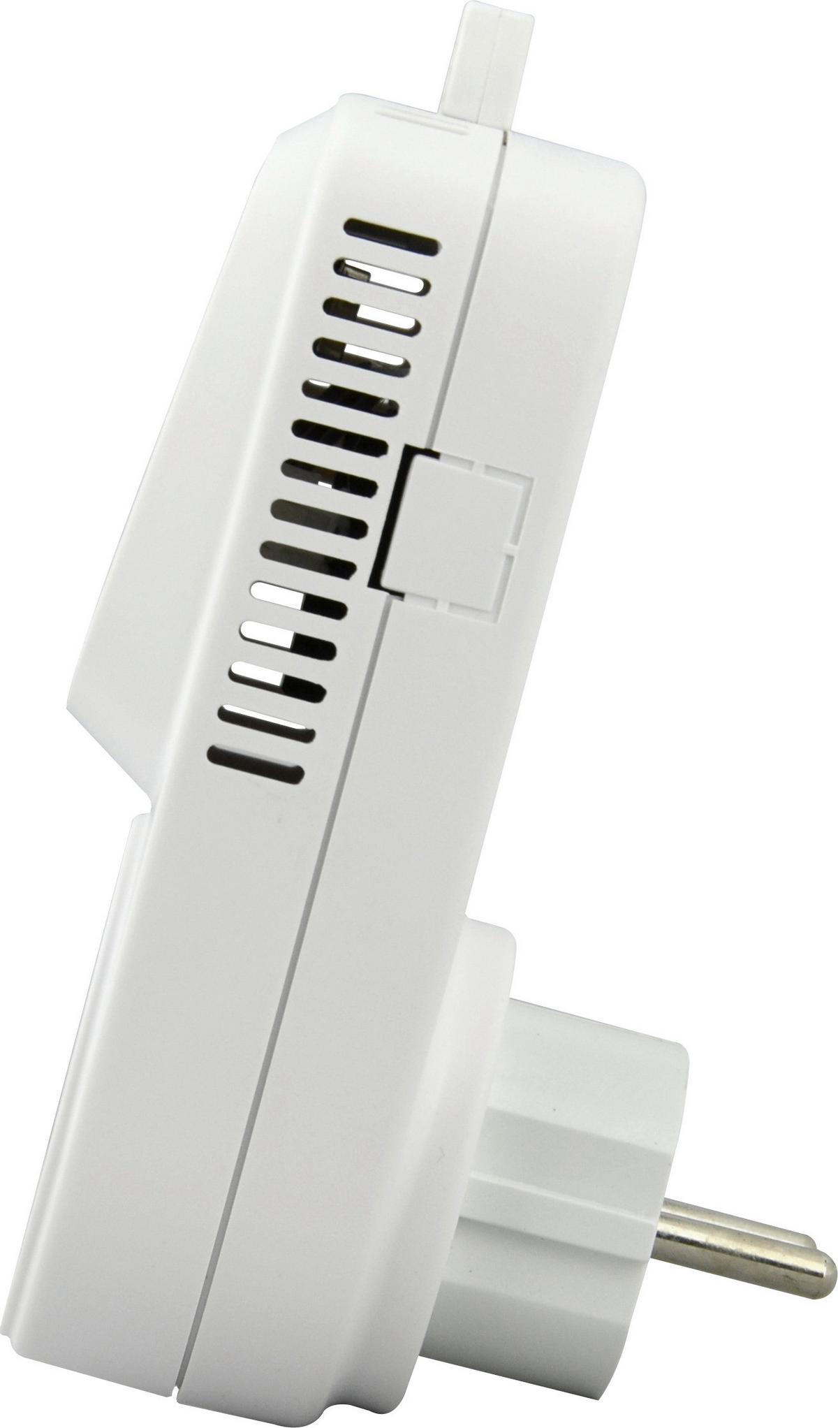 Adapterstecker 4402990130196 - Weiß, Basics, Kunststoff (14/7/4,2cm)