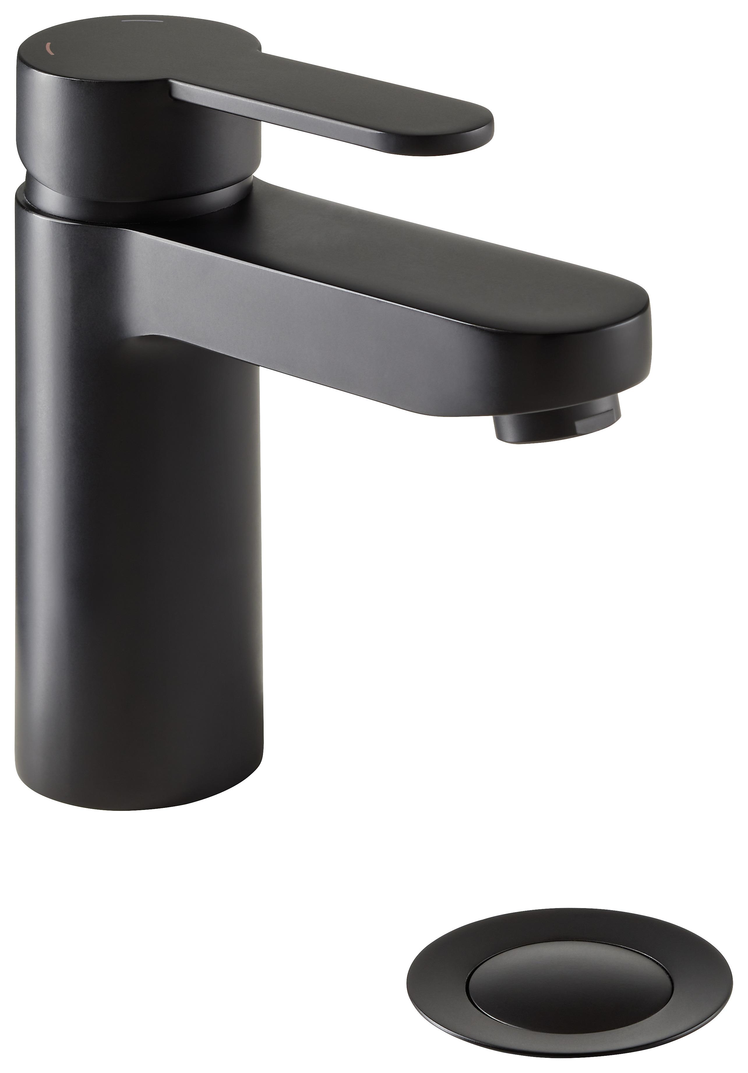 Vodovodní Koupelnová Baterie Elephant - černá, Moderní, kov (5,5/15,9/15,7cm) - Modern Living