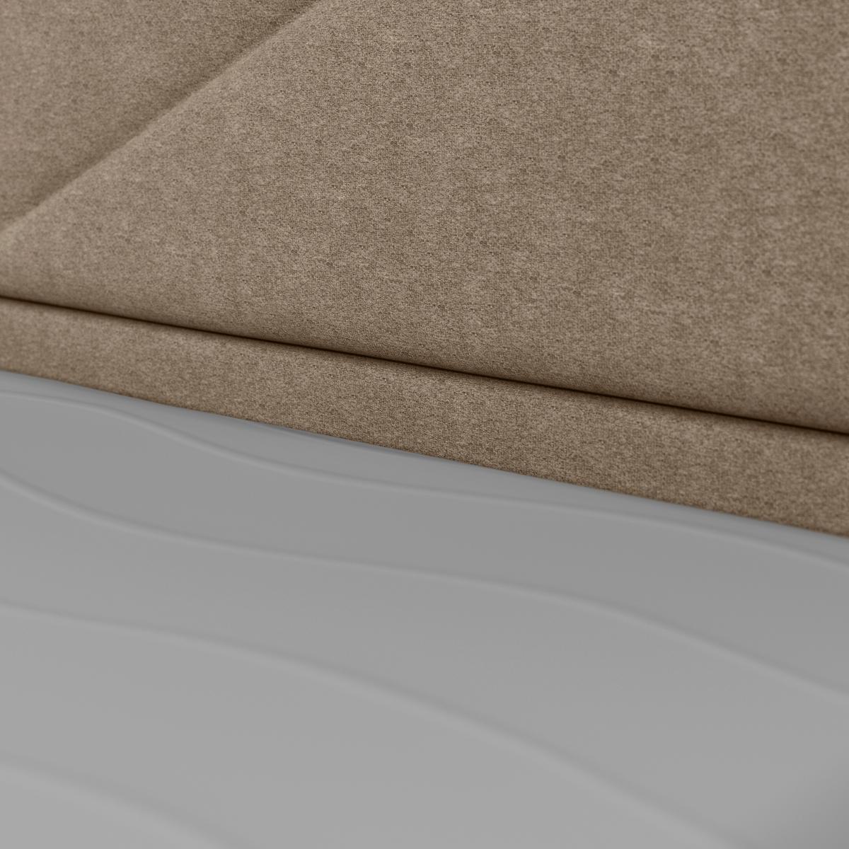 Boxspringbett Mit Bettkasten Lima 180x200 Cm Beige - Beige/Schwarz, MODERN, Holz/Kunststoff (180/200cm) - MID.YOU