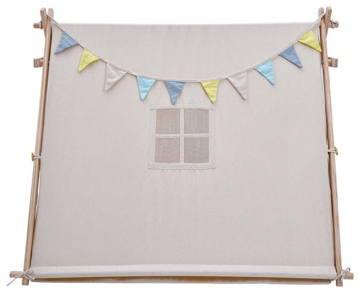 Spielzelt S052.210.00 - Creme, KONVENTIONELL, Holz/Textil (100/105/120cm) - Ambia Garden