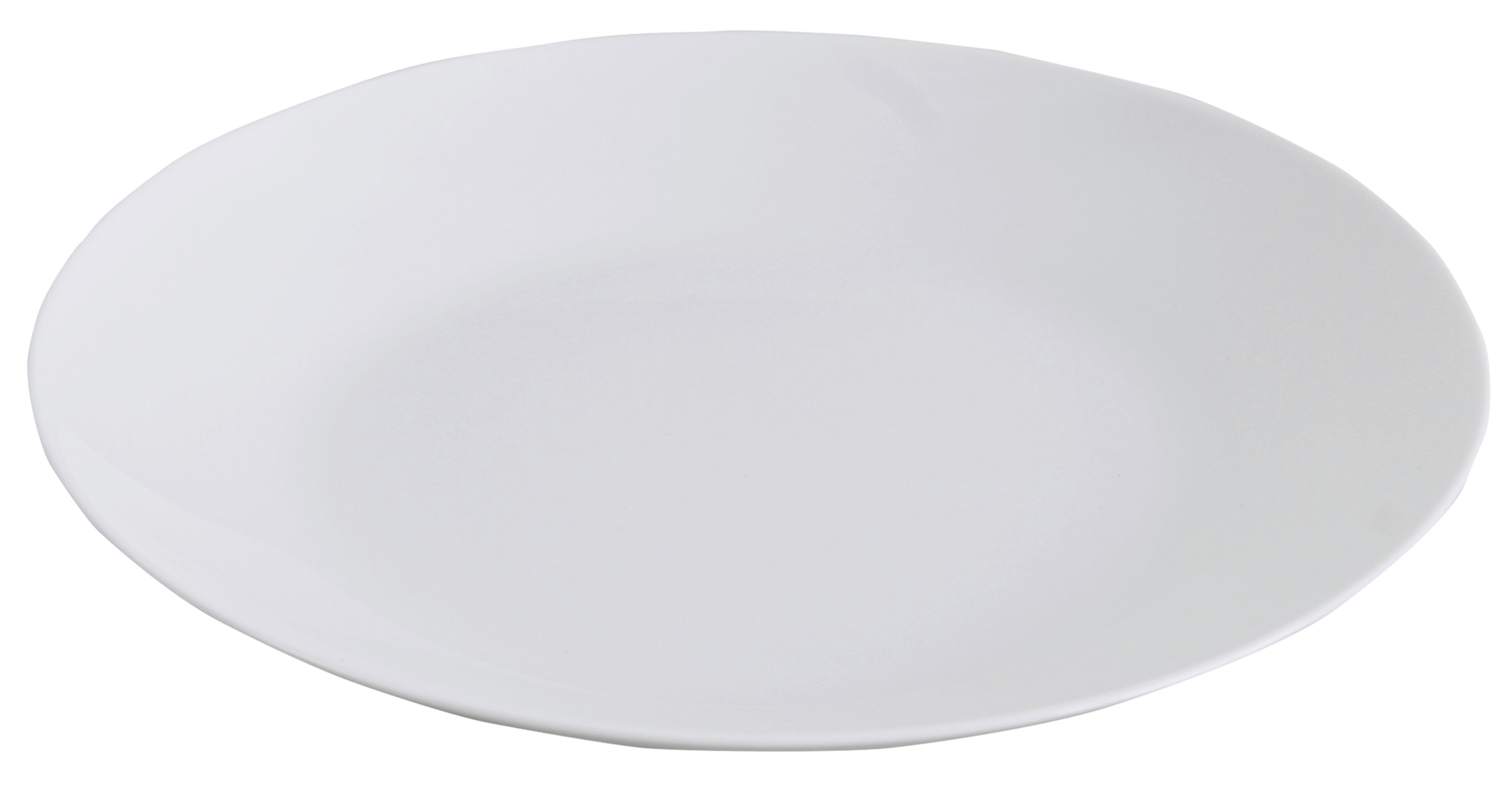 Speiseteller Olivia - Weiß, Basics, Glas (24,8cm) - Ondega