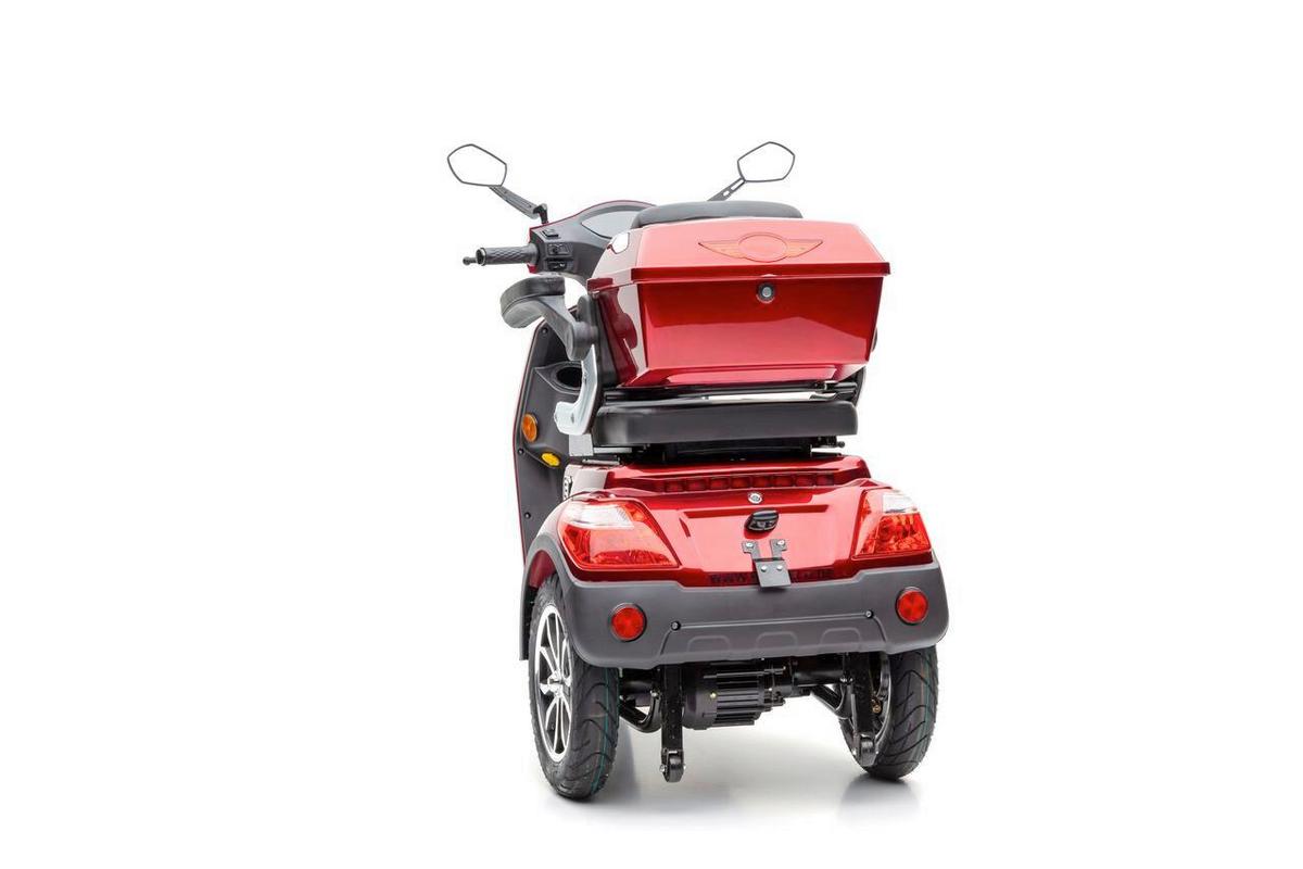 ELEKTROMOBIL E-J1000L-Red - Rot, Basics, Metall (152/67/102cm)