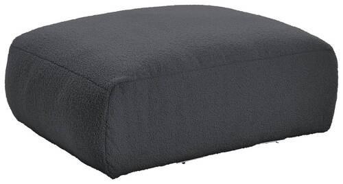 Modul Sofa Bloom B: 82 Cm Dunkelgrau - Dunkelgrau, Trend, Textil (82/45/122cm) - Livetastic