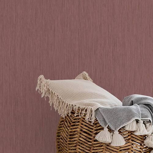 Vliestapete 114164 - Bordeaux/Rot, Basics, Papier/Kunststoff (52/1005cm)