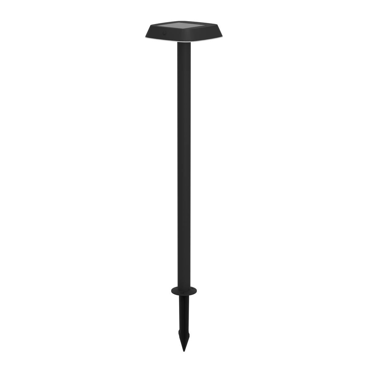 Solarleuchte 901072 Dreoli - Schwarz, KONVENTIONELL, Kunststoff (17,5/103,5cm) - Eglo