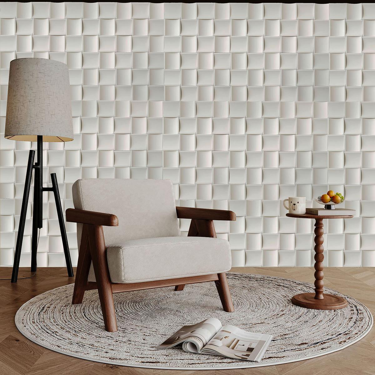 AKUSTIKPANEEL London, Kaschmir B: 60 cm - Kaschmir, MODERN, Holzwerkstoff/Kunststoff (60/60/2cm)
