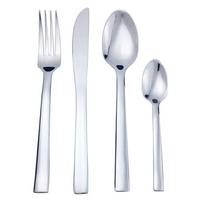 Príborová súprava Uschi, 16-dielna - farba ušľachtilej ocele, kov - Based