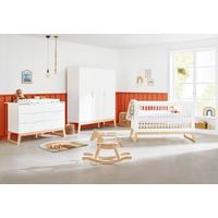 Babyzimmer 103466xg Bridge - Eschefarben/Weiß, Design, Holz/Holzwerkstoff - Pinolino