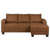 Ecksofa Grenwood Cognac S: 200x144 Cm - Cognac/Braun, Design, Textil (200/144cm) - MID.YOU