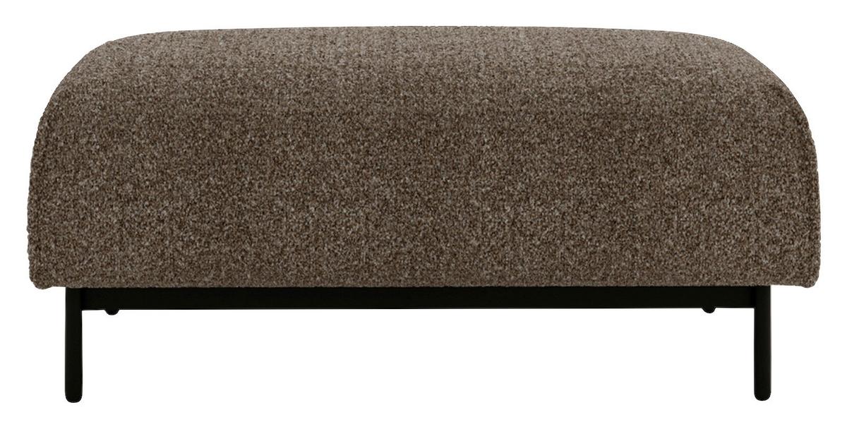 Bueno Hellbraun B: 100 Cm - Hellbraun/Schwarz, Design, Textil (100/42/97cm) - Livetastic