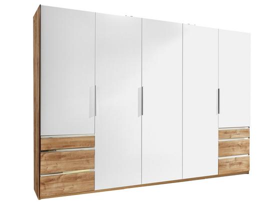 Schwebetürenschrank Level 36a 300cm Weiß/eiche - Eichefarben/Weiß, MODERN, Holzwerkstoff (300/216/65cm) Schwebetürenschrank Level 36a 300cm Weiß/eiche - Eichefarben/Weiß, MODERN, Holzwerkstoff (300/216/65cm)