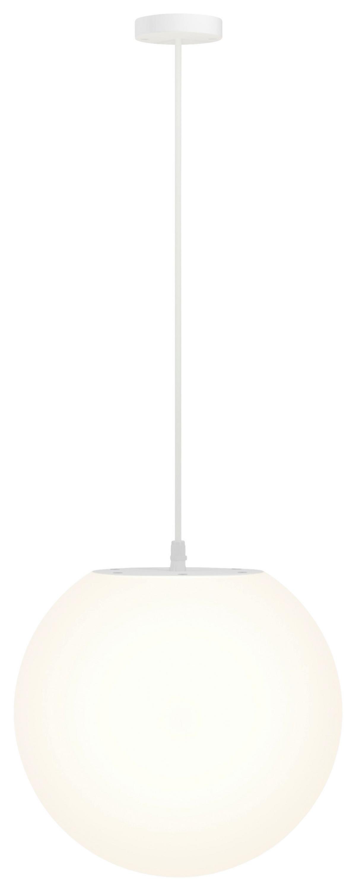 Außenleuchte Erda - Weiß, Basics, Kunststoff/Metall (30/36cm) - MAYTONI