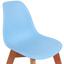 Kinderstuhl Bambino Hellblau - Buchefarben/Hellblau, MODERN, Holz/Kunststoff (30,5/57/36cm) - Ombra Kinderstuhl Bambino Hellblau - Buchefarben/Hellblau, MODERN, Holz/Kunststoff (30,5/57/36cm) - Ombra
