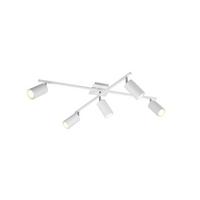 Strahler Marley 5-Flammig verstellbar L: 77,4 cm - Weiß, Basics, Metall (77,4/57,4/22,4cm) - Trio Leuchten