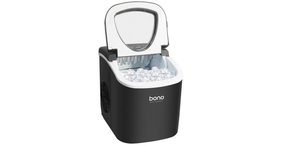 Eiswürfelmaschine Alice - Schwarz, MODERN, Kunststoff (22,2/29,4/29cm) - Bono