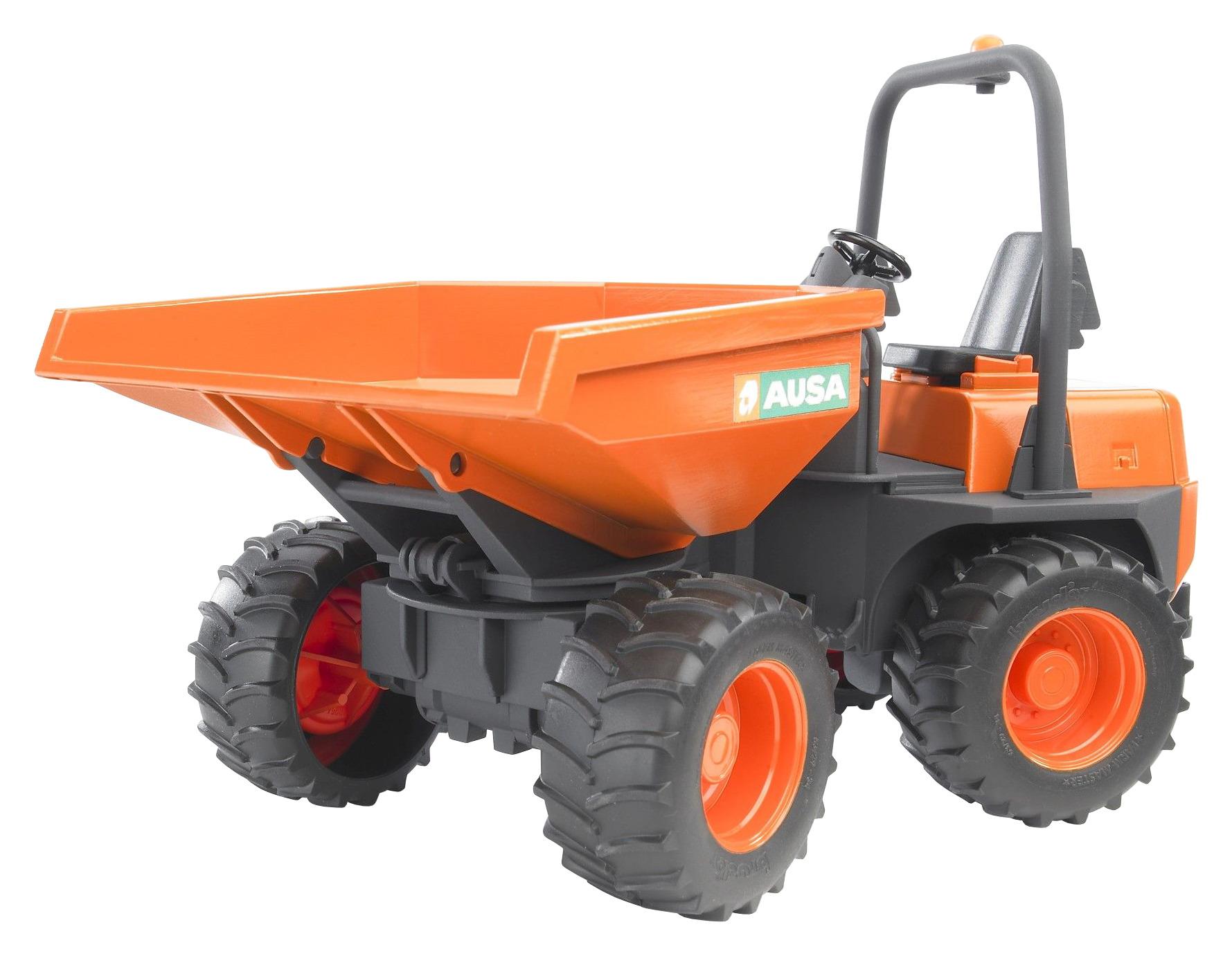 Bruder Minidumper AUSA 02449 - Schwarz/Orange, Kunststoff - Bruder