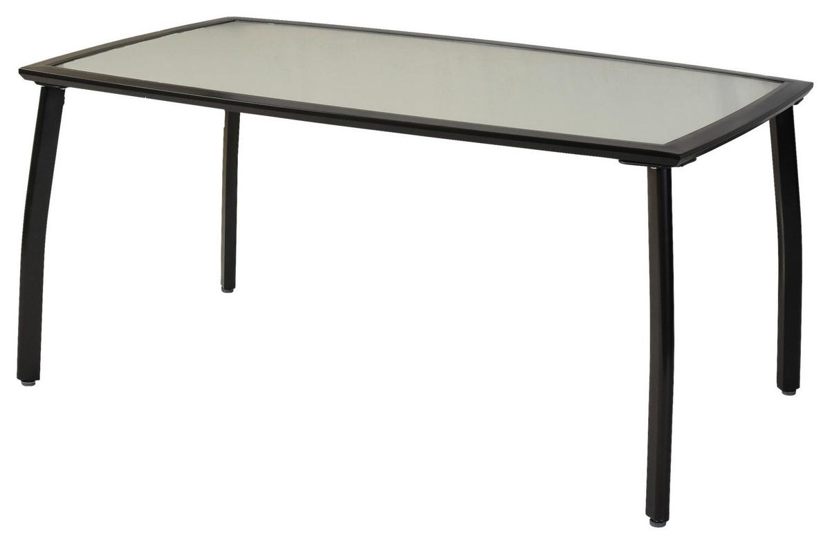 Gartenset Milano - Graphitfarben/Grau, MODERN, Textil/Metall - Gardenson