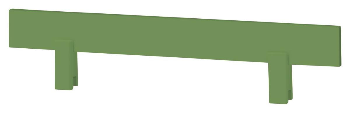 Bettschutzgitter Eco Comfort Grün, B: 100 Cm - Grün, MODERN, Holz (100/22,5/4cm) - MID.YOU