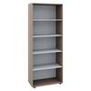 Mehrzweckschrank Vandol Sonoma Eiche Dekor B: 70 cm - Schwarz/Sonoma Eiche, Design, Holzwerkstoff (70/178/37cm) - MID.YOU