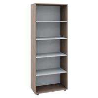 Mehrzweckschrank Vandol Sonoma Eiche Dekor B: 70 cm - Schwarz/Sonoma Eiche, Design, Holzwerkstoff (70/178/37cm) - MID.YOU