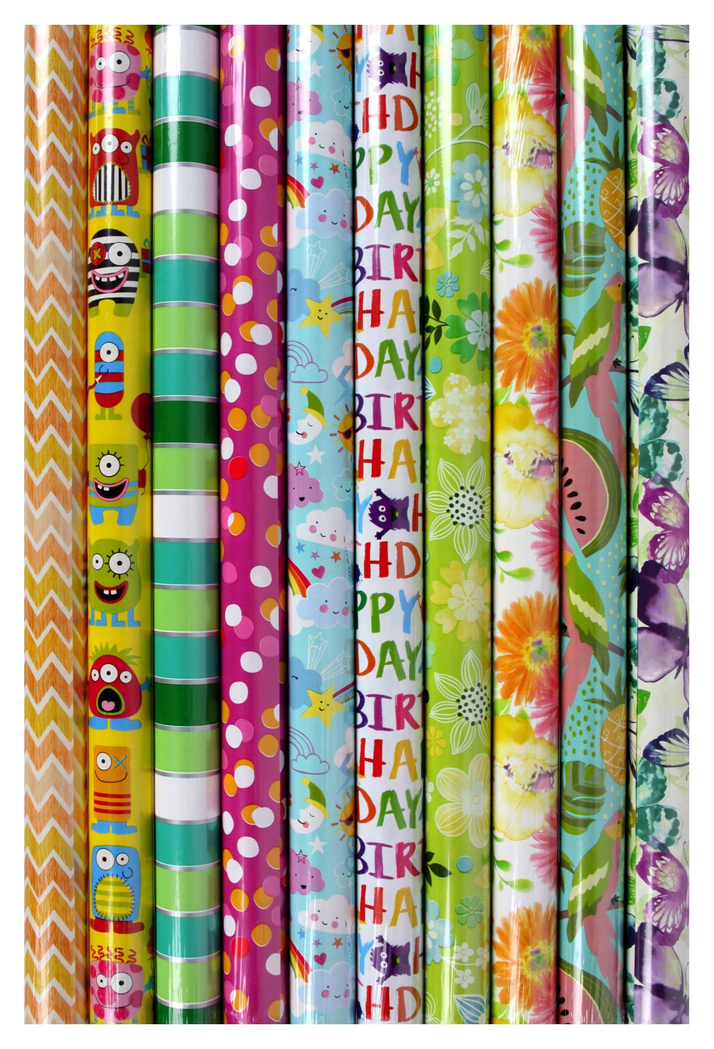 Ajándékcsomagoló Papír 200/70cm - konvencionális, Papír (70/200cm)