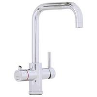 Küchenarmatur Thermoflow100 - Weiß, Trend, Kunststoff/Metall (21/45,3/21cm)