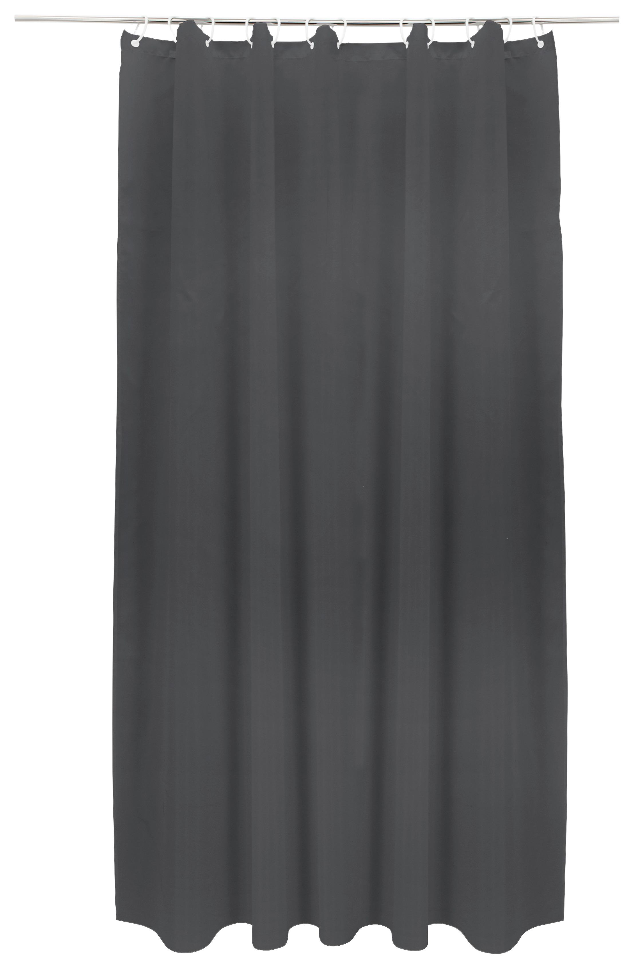 Duschvorhang Svenja Bxl: 180x200 Cm Taupe - Taupe, MODERN, Textil (180/200cm) - Luca Bessoni