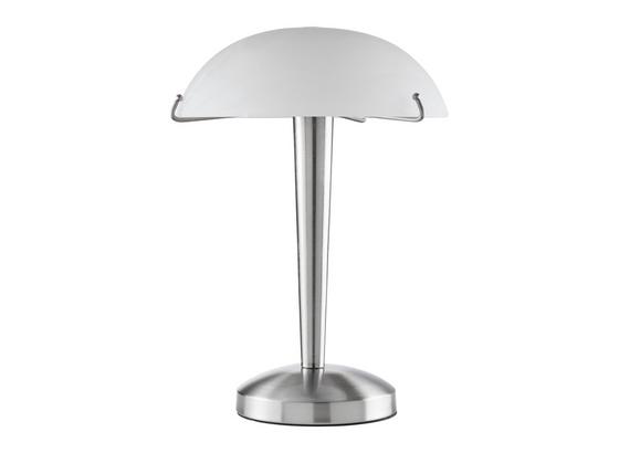 Stolová Lampa Vinzenz - biela/niklová, Konvenčný, kov/sklo (22/22/33cm) - Mömax modern living Stolová Lampa Vinzenz - biela/niklová, Konvenčný, kov/sklo (22/22/33cm) - Mömax modern living