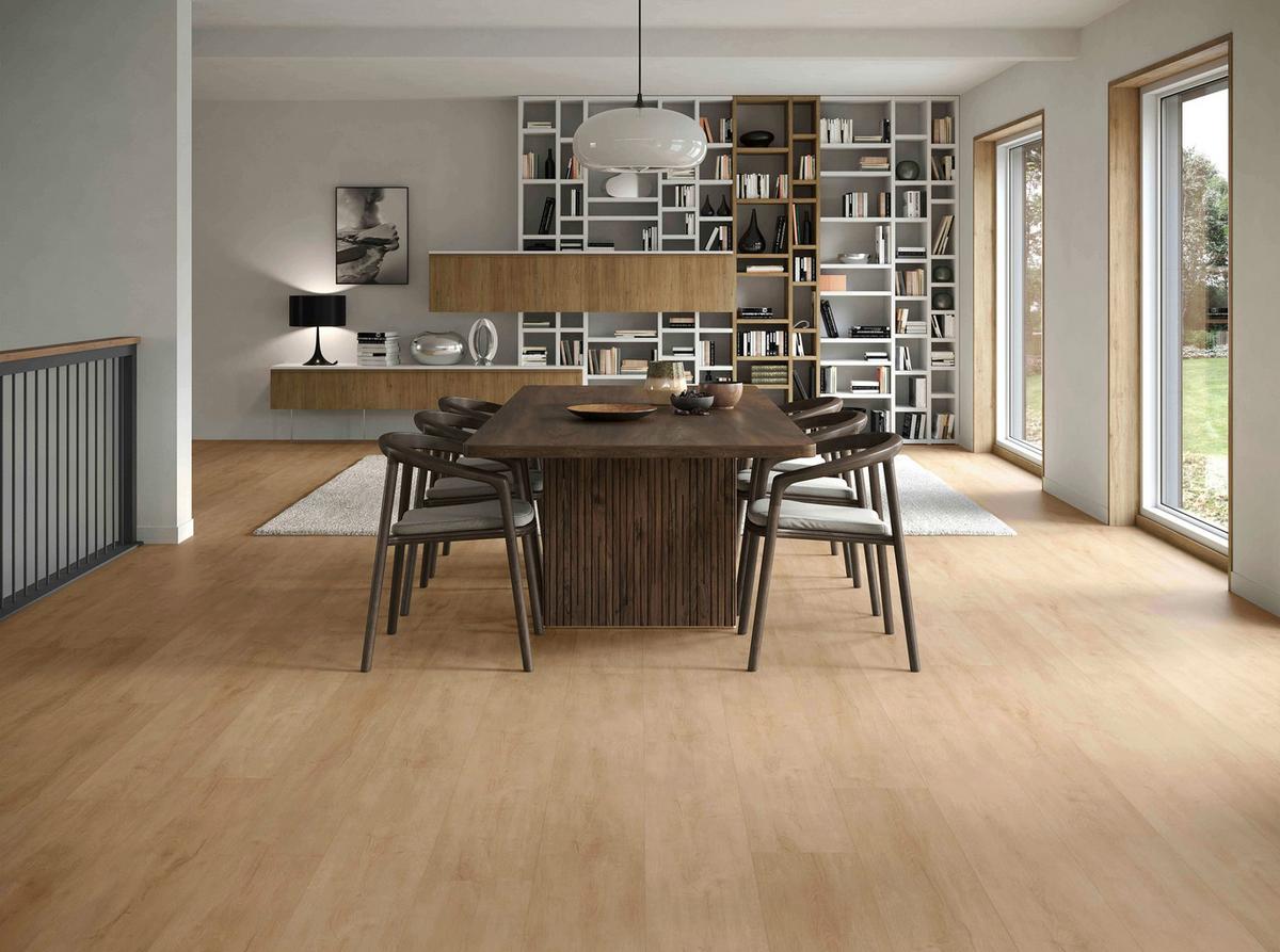 Vinylobden Eiche panamera - Naturfarben, Basics, Kunststoff/Stein (23/183/0.57cm) - Econfloor