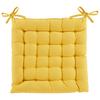 PODSEDÁK Anke,40x40cm - žlutá, textil (40/40cm) - Modern Living
