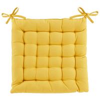 PODSEDÁK Anke,40x40cm - žlutá, textil (40/40cm) - Modern Living