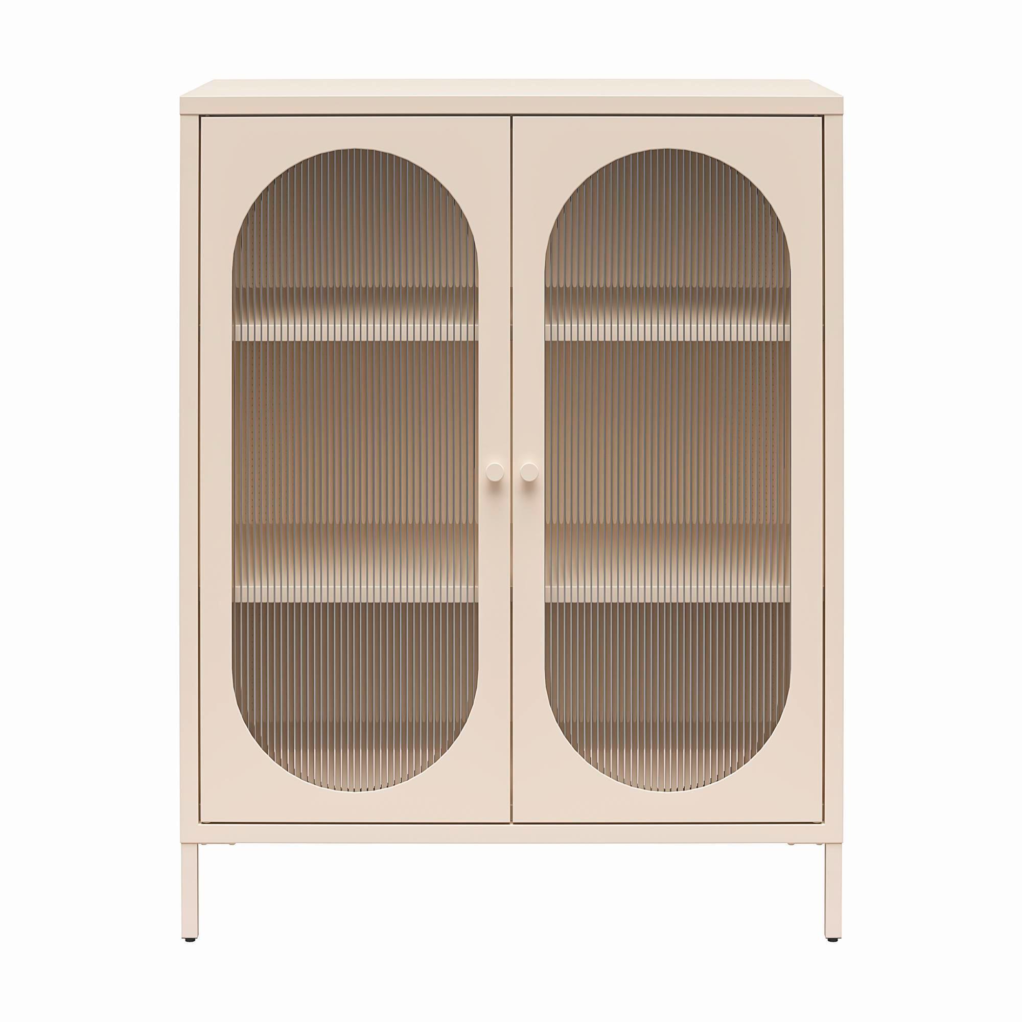 Highboard Luna Creme B: 80 cm