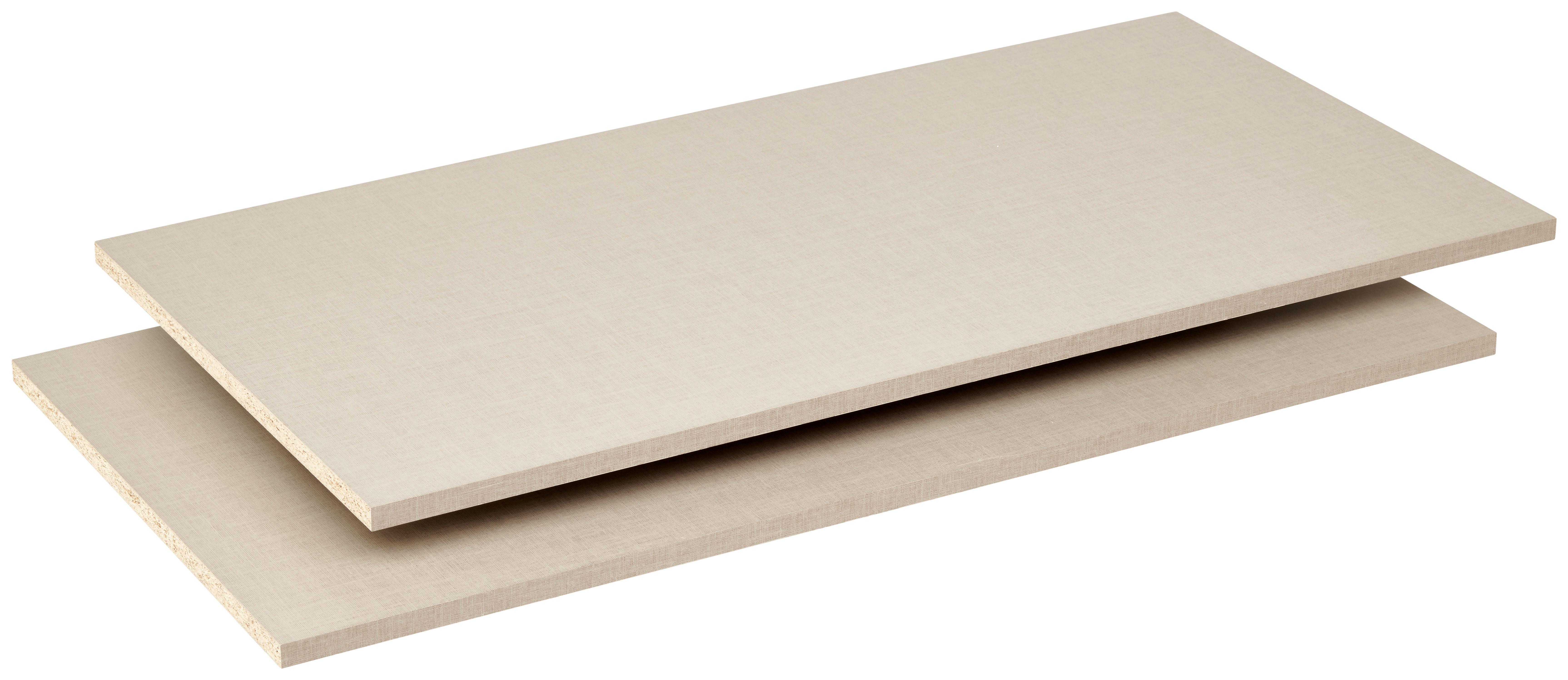 EINLEGEBODENSET Grau B: 90cm - Grau, MODERN, Holzwerkstoff (90/1,6/45cm) - Rauch Möbel
